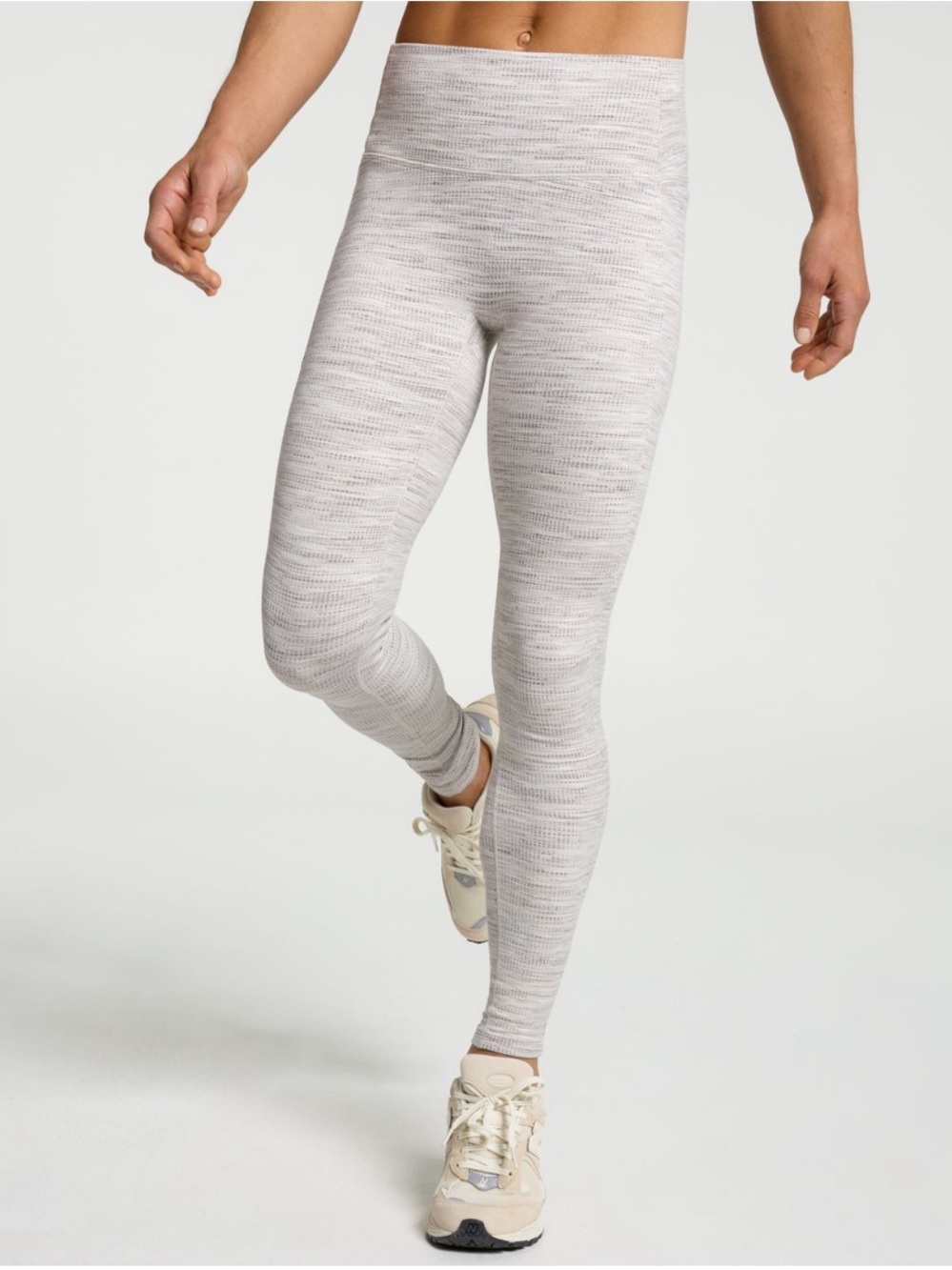 CALIA Women’s Essential High Rise Jacquard Leggings Cloud Cover Multi XL NEW